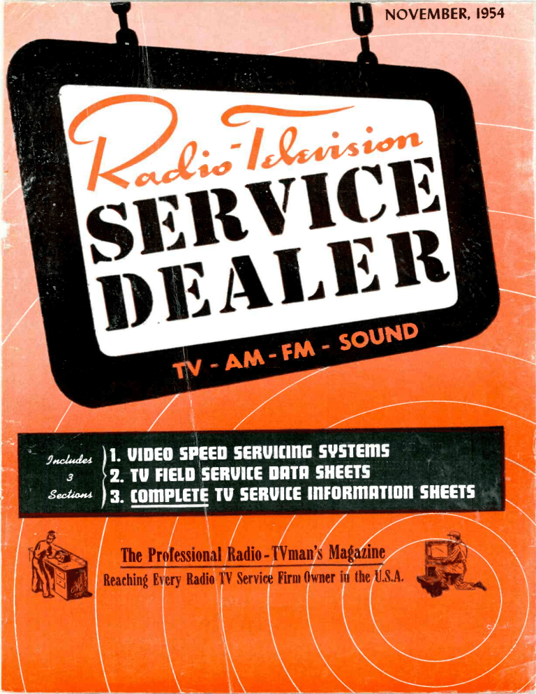 November 1954 1 Video Speed Servicing Systems Manualzz