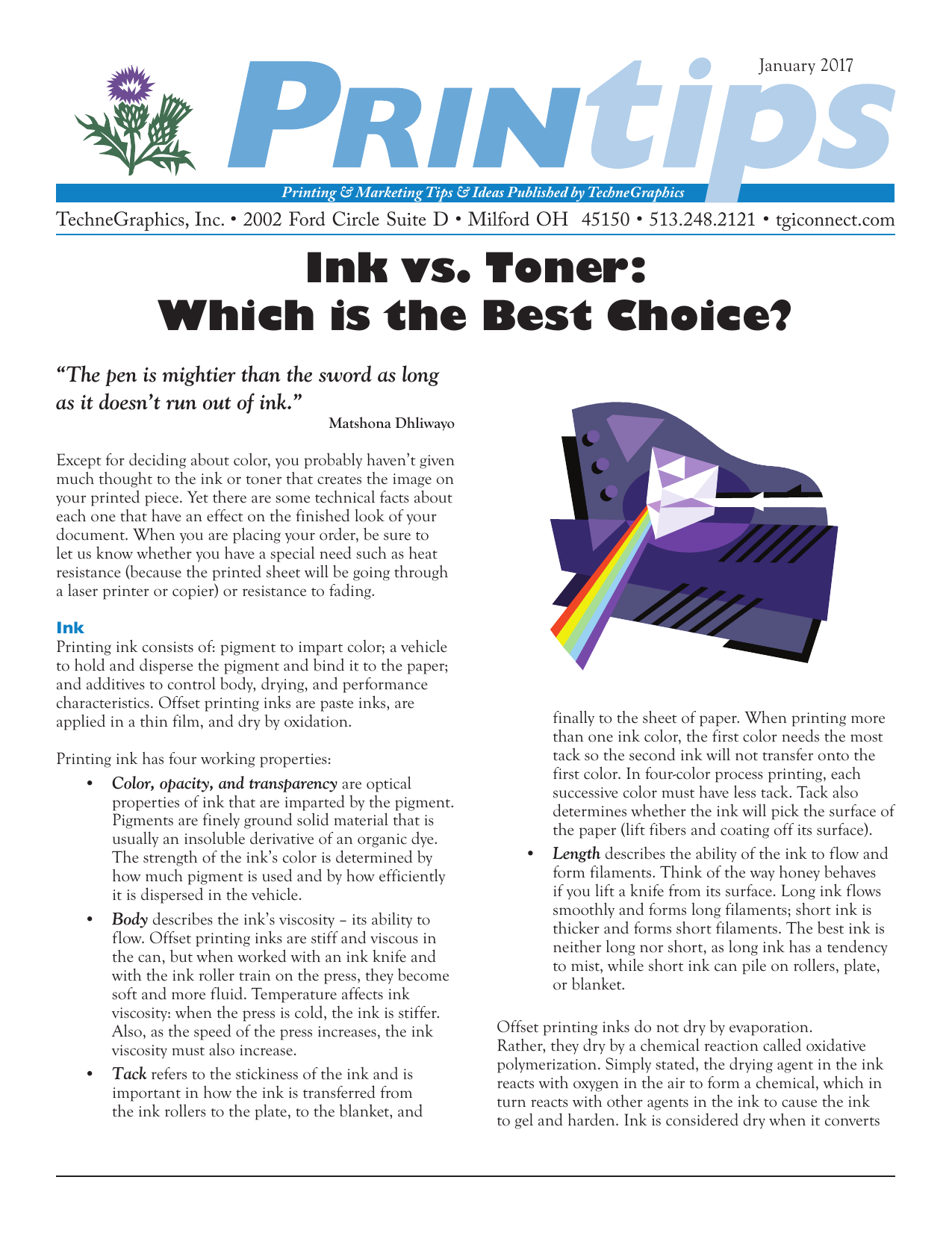 printer ink not drying