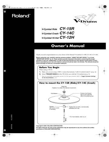 CY-15R CY-14C CY-12H | Manualzz