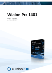 Wialon Pro 1401 User Guide