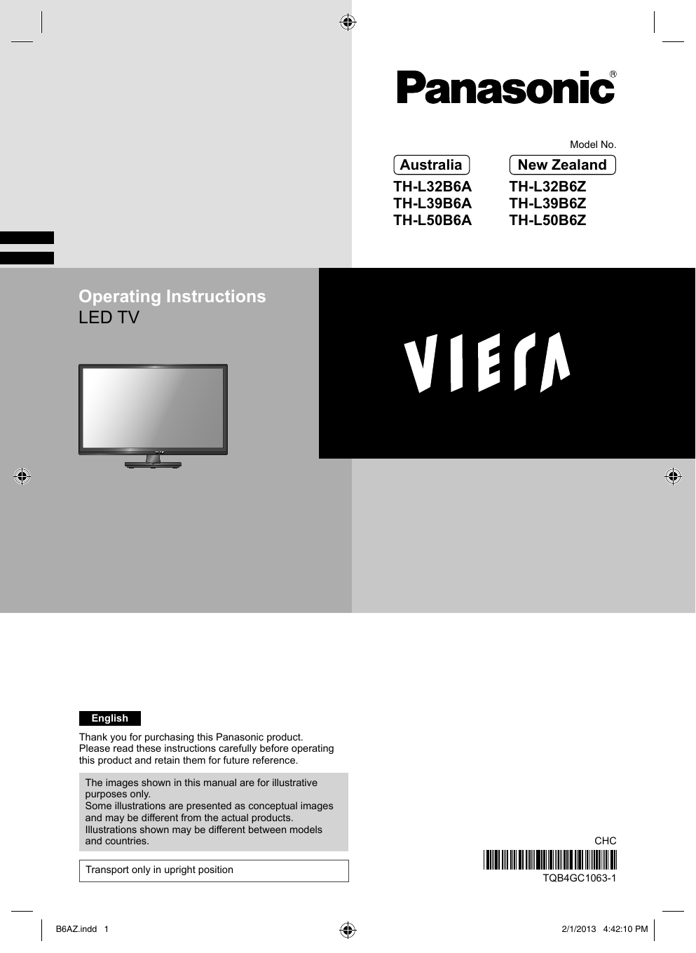 Operating Instructions LED TV | Manualzz