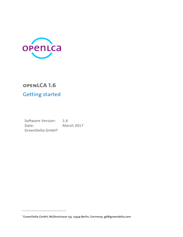 openlca no flow data in product system
