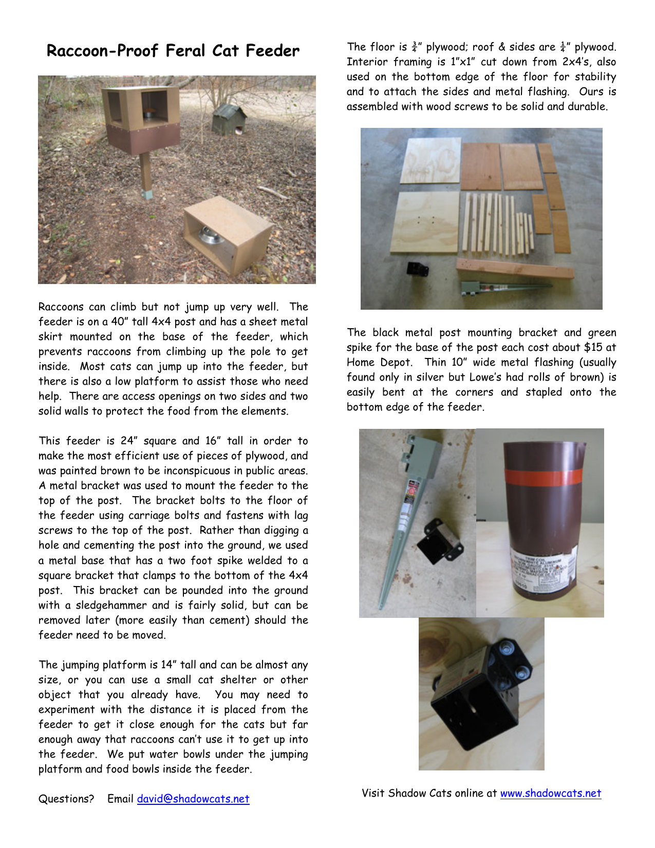 racoon proof cat feeder