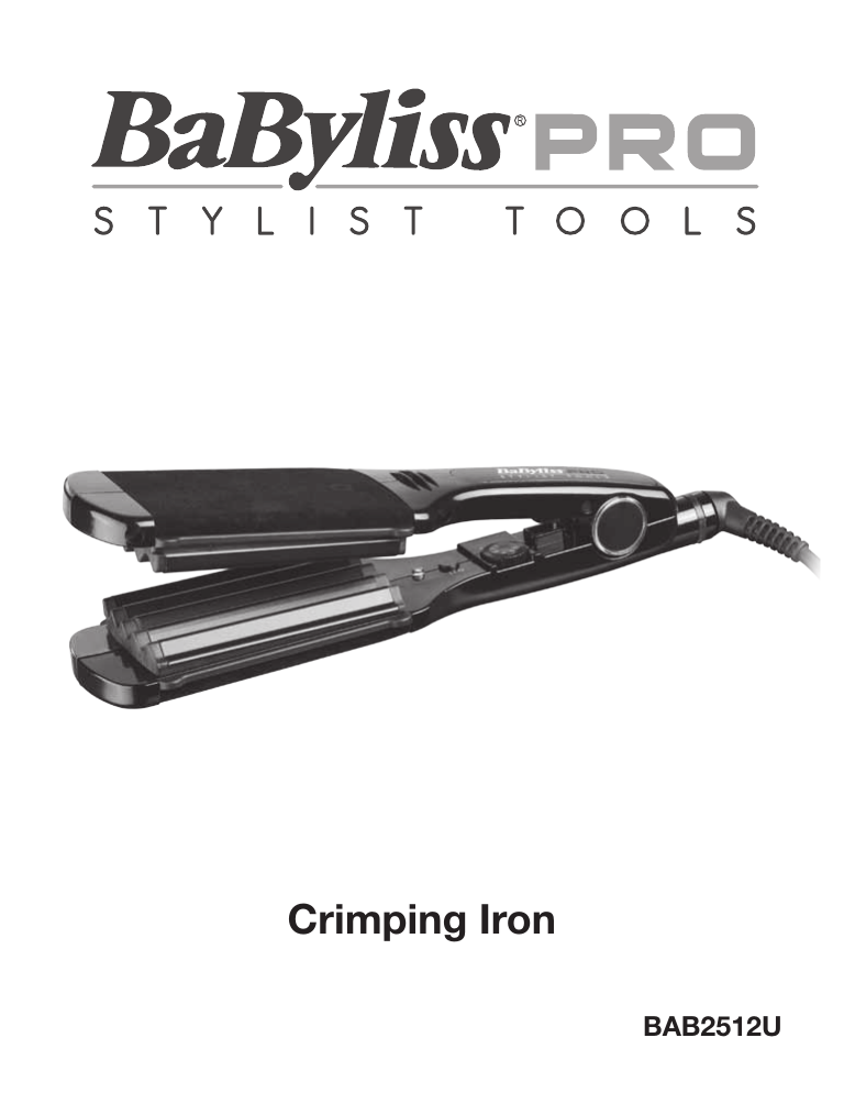 babyliss pro crimping iron