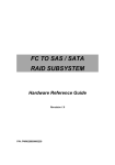RAID subsystem EP-3169 Hardware Reference Guide