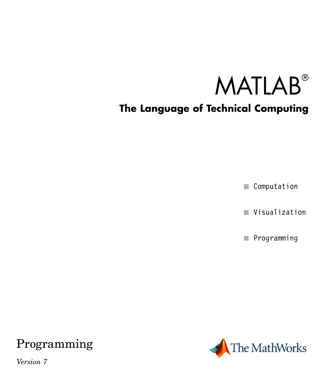 Matlab Programming Manualzz