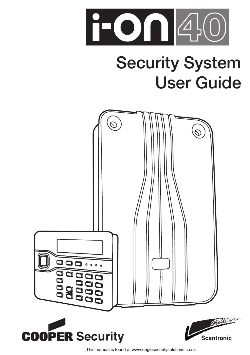 Cooper Security iOn 40 User manual Manualzz