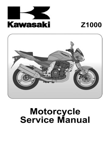 HIGH DEFINITION  2007-2009 Kawasaki Z1000 ABS  Repair & Maintenance Manual