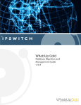 WhatsUp Gold Database Migration and Management Guide