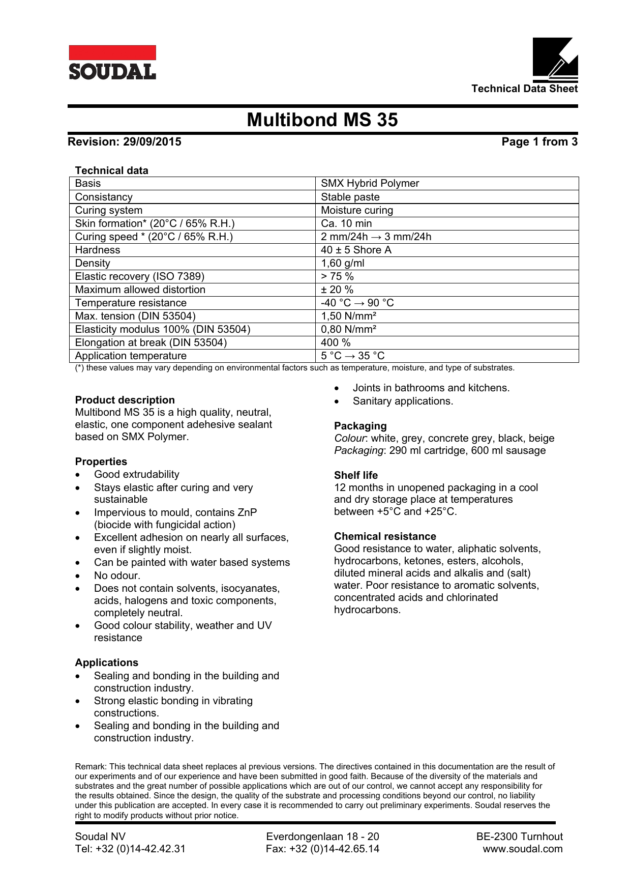 Multibond Ms 35 Manualzz