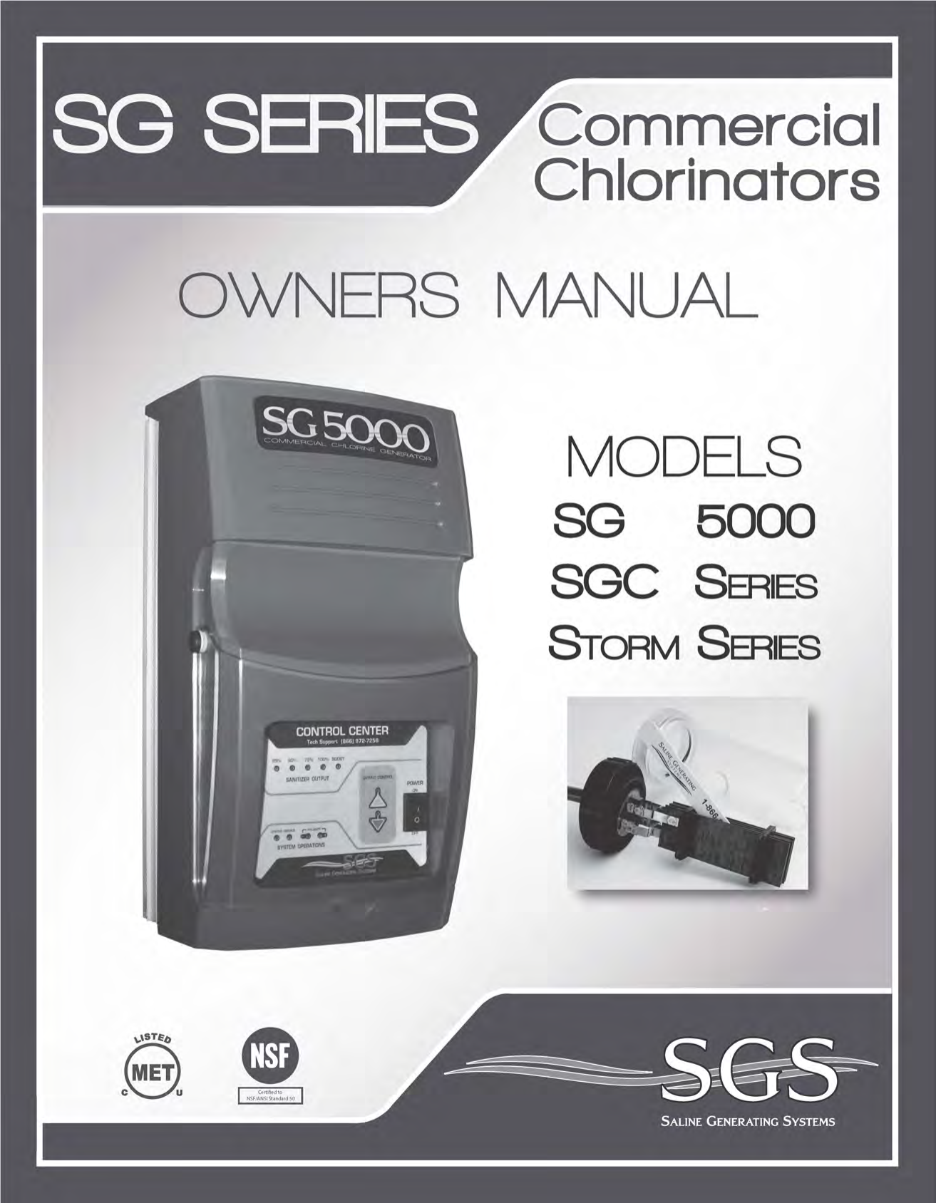 Mercial Owner S Manual Saline Generating Systems Manualzz