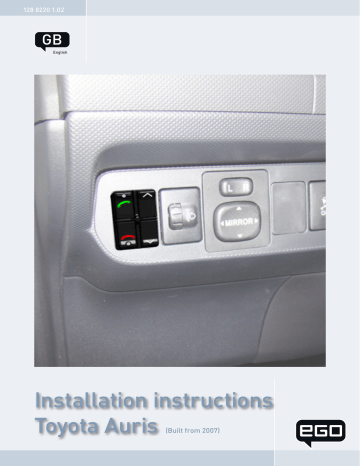 EGO TS Installation Instructions Manual | Manualzz