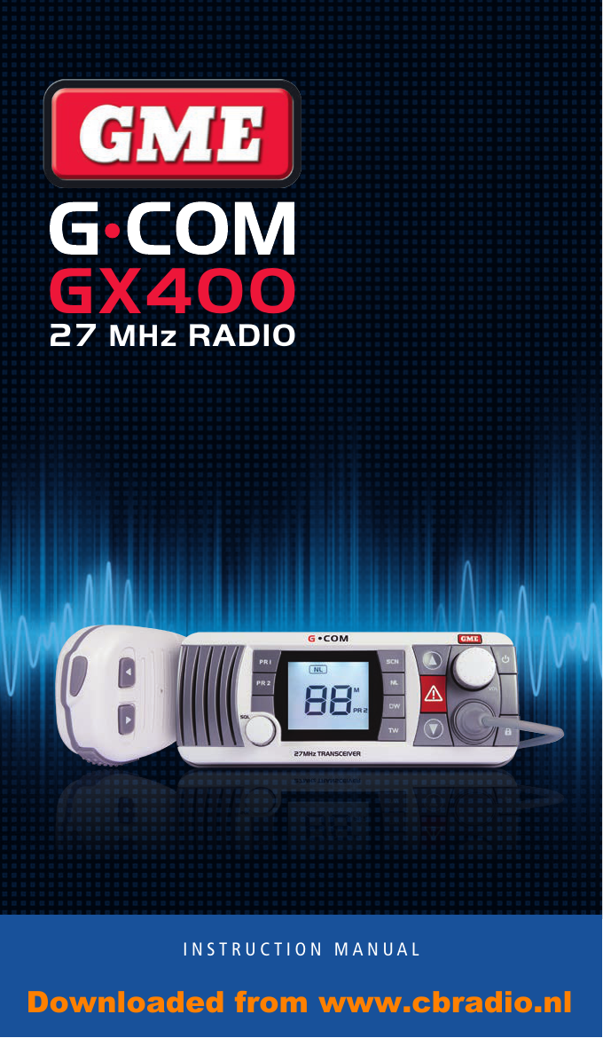 Manual GME GX400 Manualzz