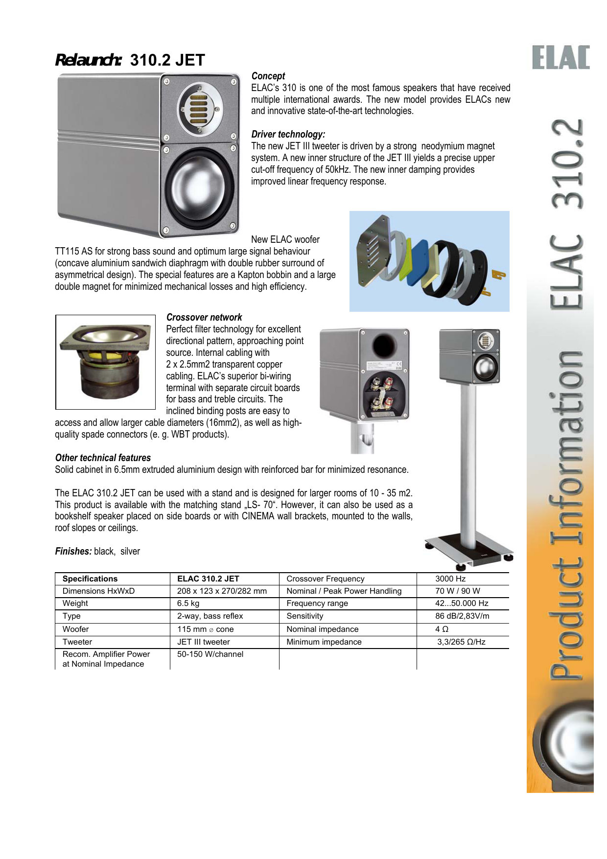 elac jet tweeter