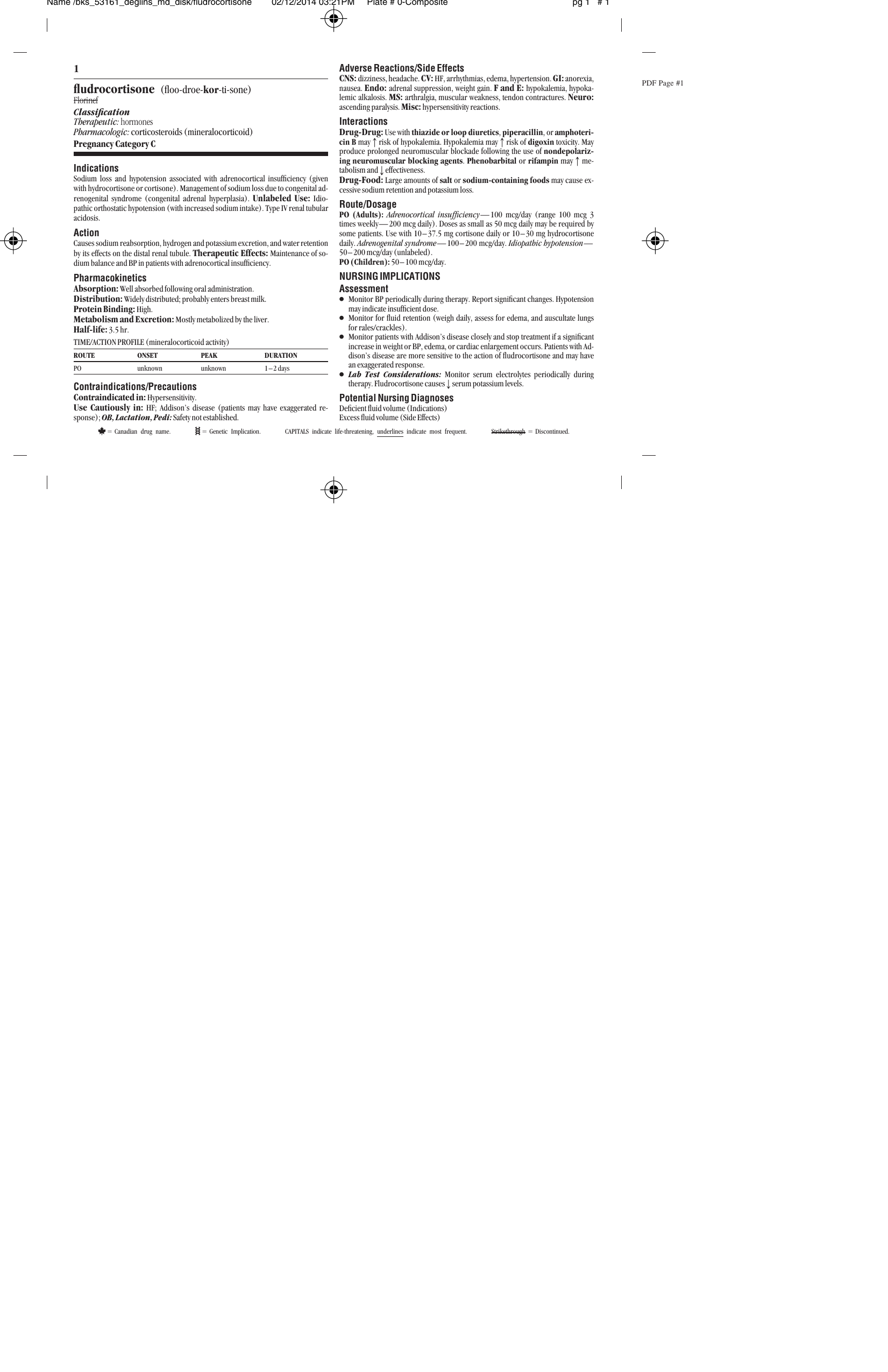 Fludrocortisone Davisplus Manualzz