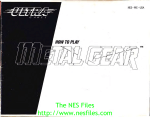 Metal Gear User Manual - The NES Files