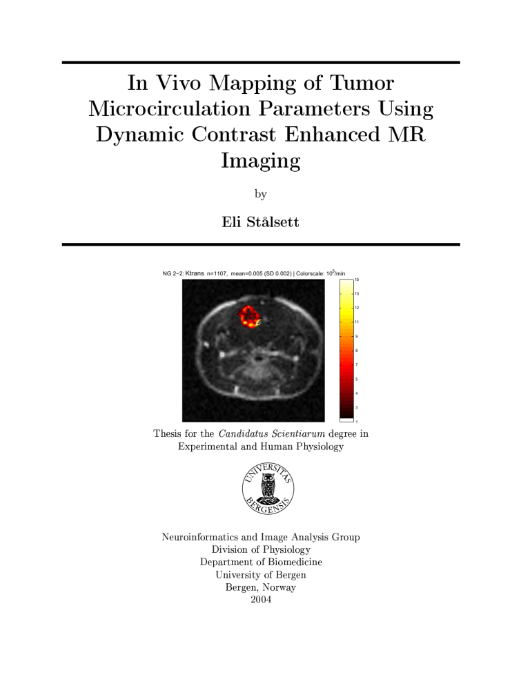 In Vivo Apping Of Tumor Icrocirculation Parameters Bora Manualzz