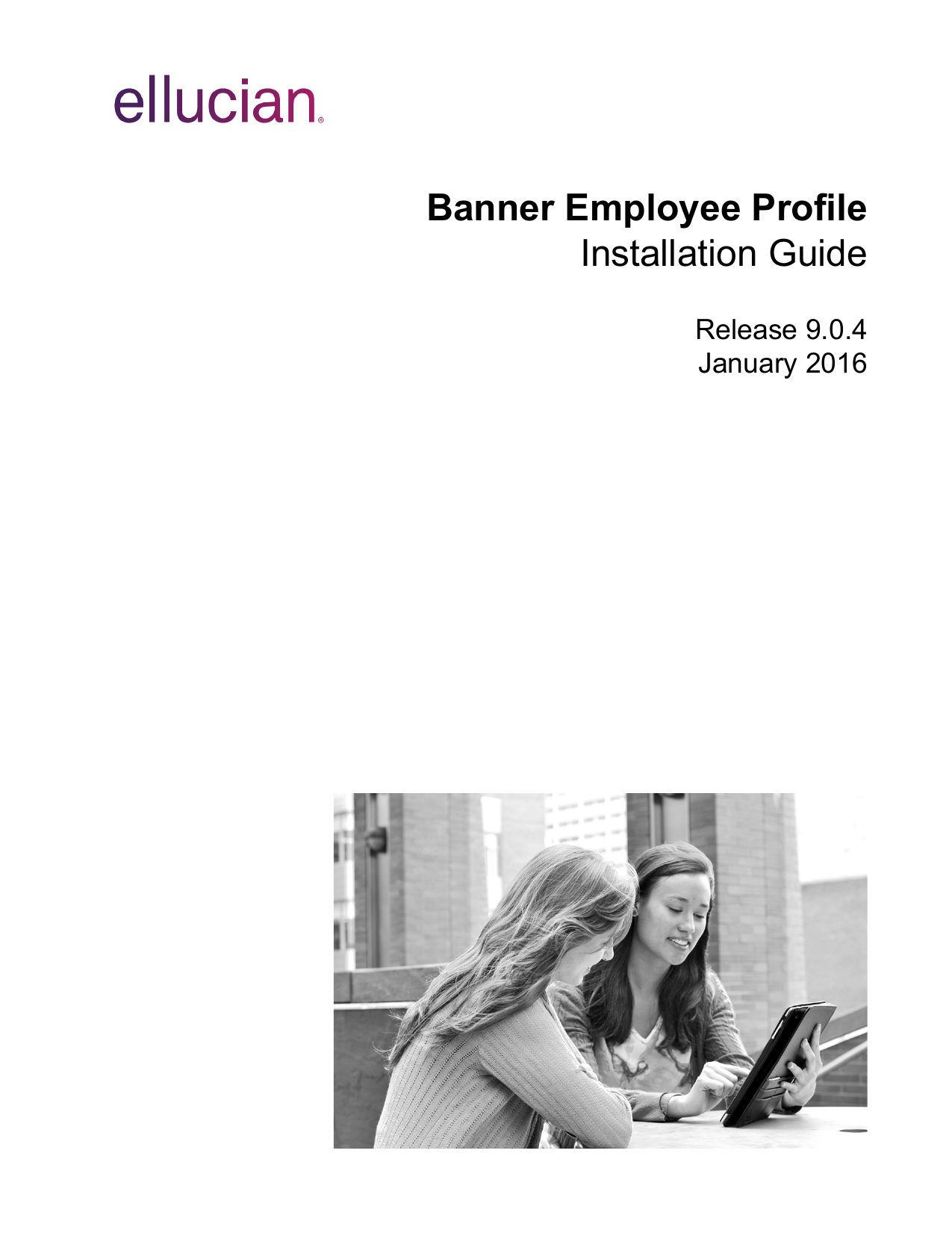 Banner Employee Profile Installation Guide 9 0 4 Manualzz