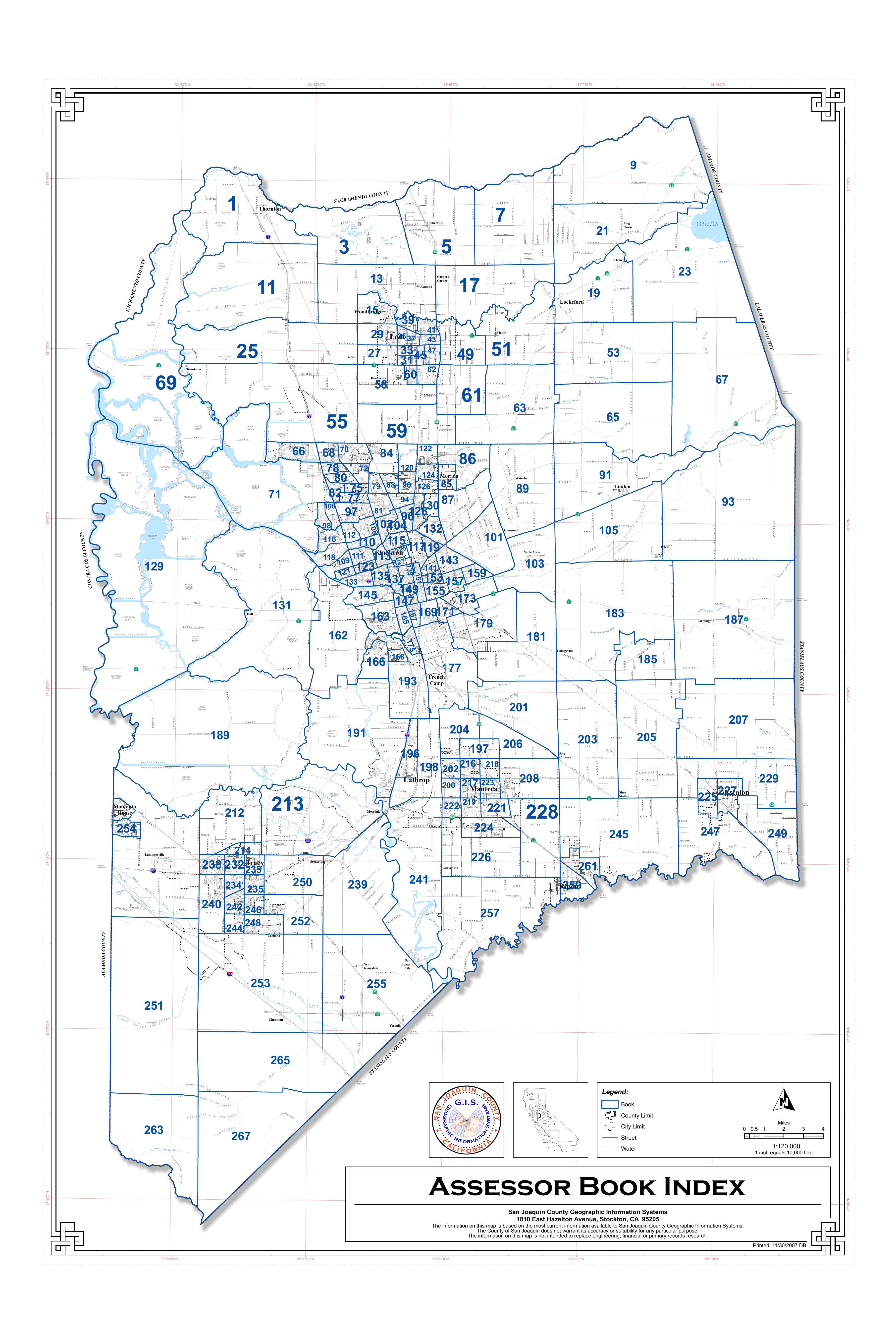 San Joaquin County Assessor Maps Assessor Book Index   San Joaquin County GIS | Manualzz