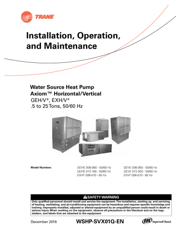 Wiring Diagrams Trane Geve 006 060 Gehe 072 180 300 Exhf 070 Exvf Wiring Diagrams Trane Geve 006 060, Trane Wiring Diagrams