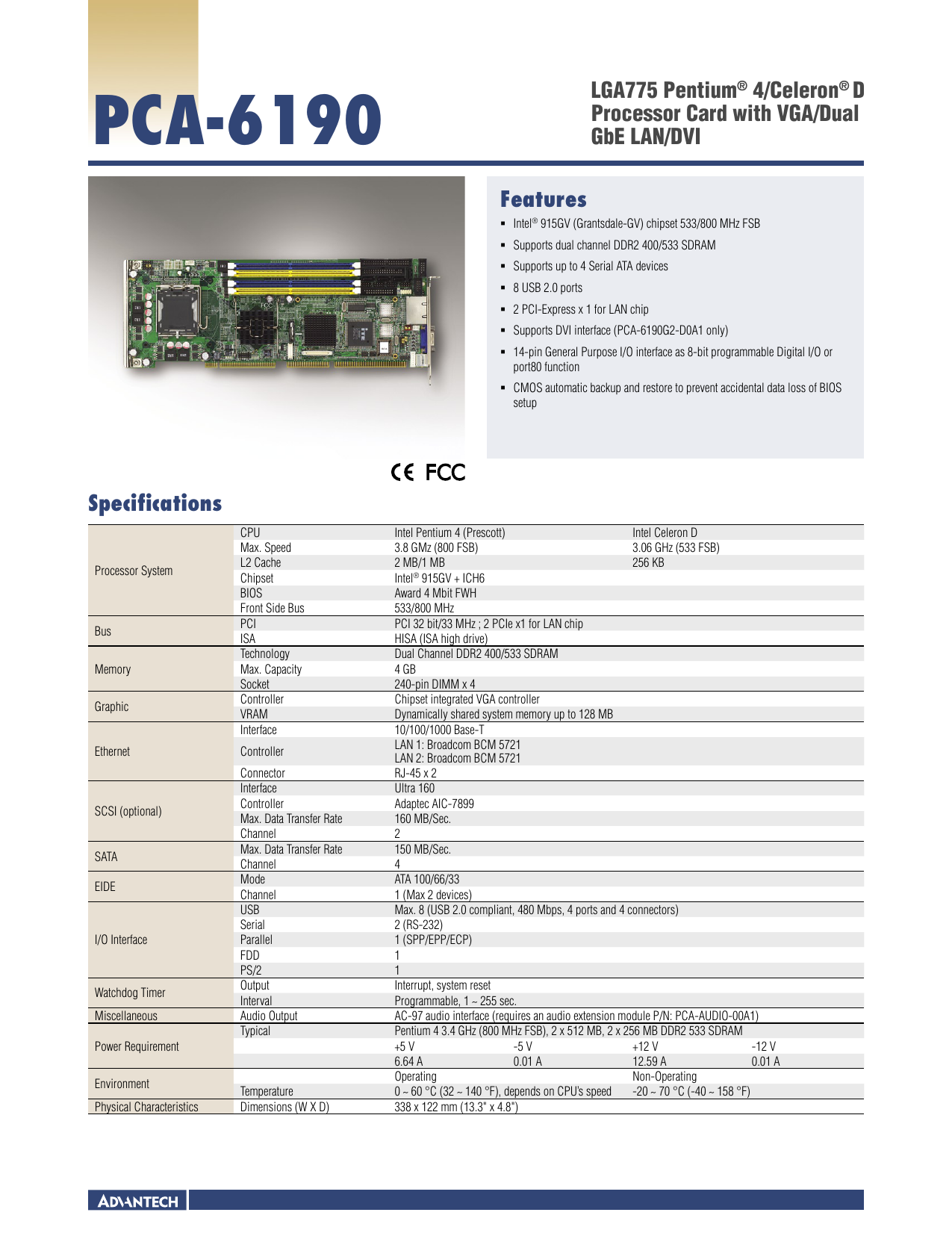 ADVANTECH PCA-6190 DRIVER PC ADVANTECH PCA-6190 DRIVERS DOWNLOAD (2019)