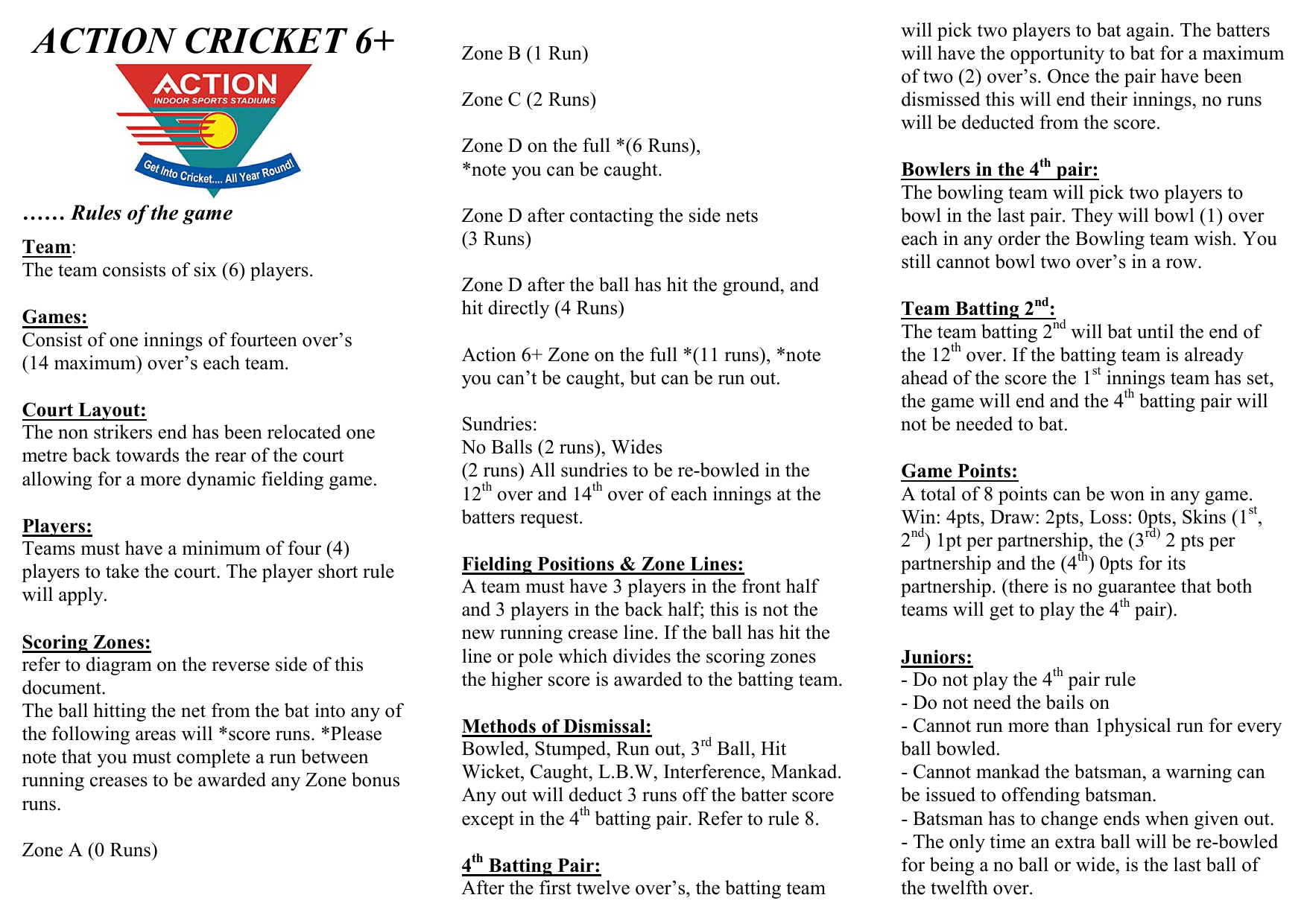 cricket scoring zones cricket scoring zones