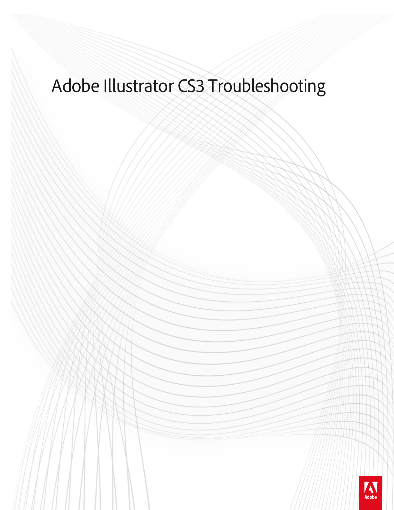 adobe illustrator cs3 user manual