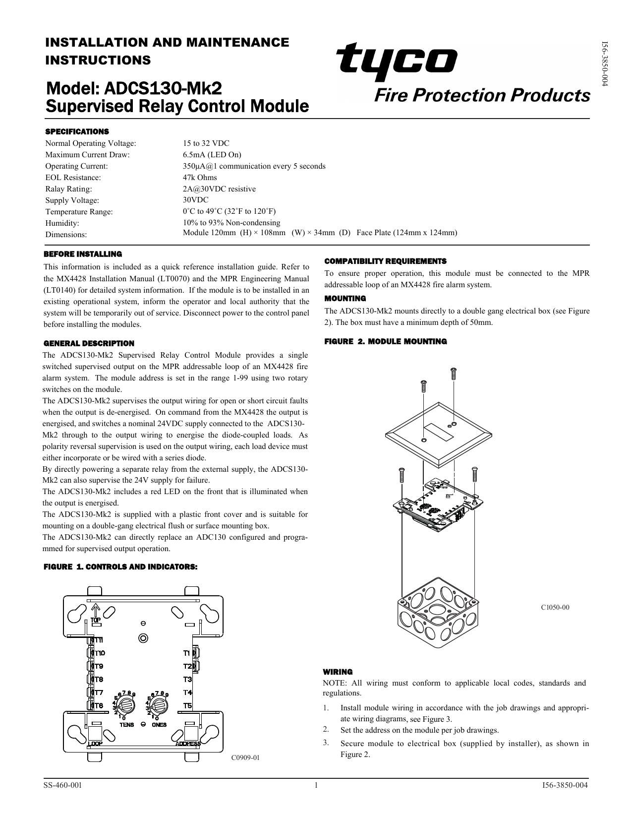 Fire Alarm Control Module Wiring Diagram - blogmaygomes