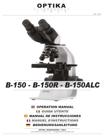 Optika Italy B-150 Serie User's Manual | Manualzz