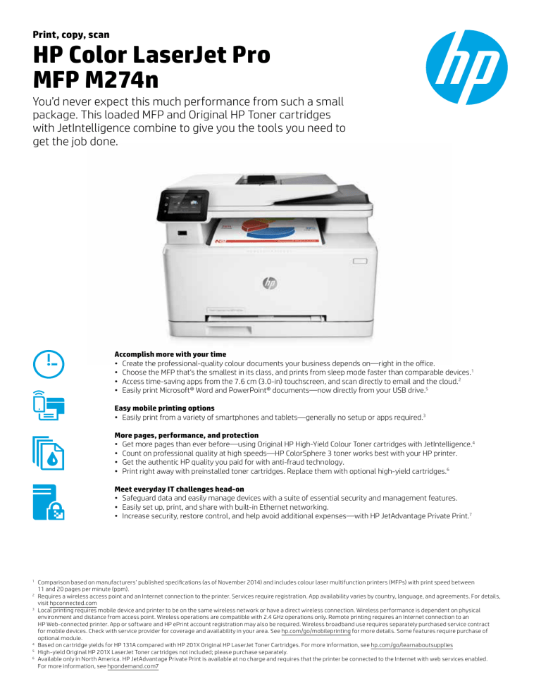hp m274n