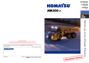 Water Pump for Komatsu Dump Truck HM300-2 Engine SAA6D125E 