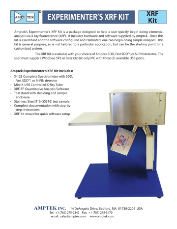 Experimenter S Xrf Kit In Pdf Format Manualzz