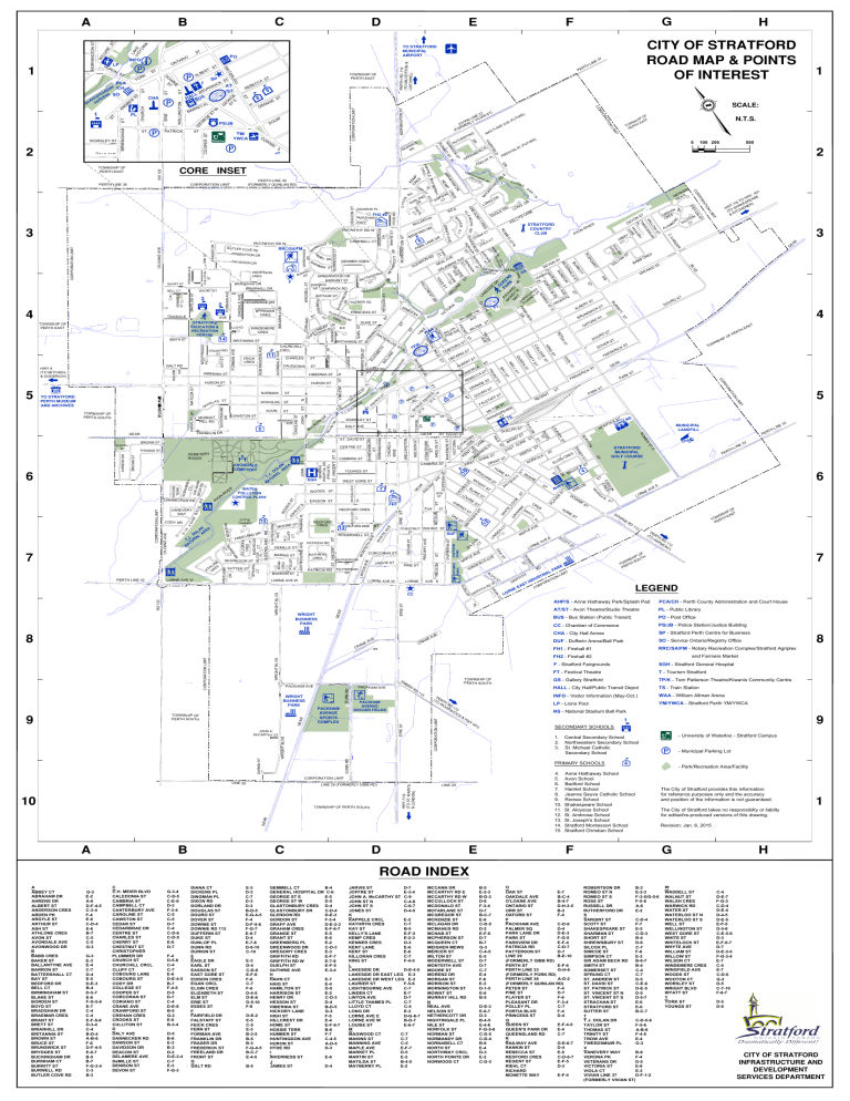 G Autocad Library City Of Stratford Maps Manualzz