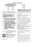 Hartman fire pit 98900UK Assembly Instructions