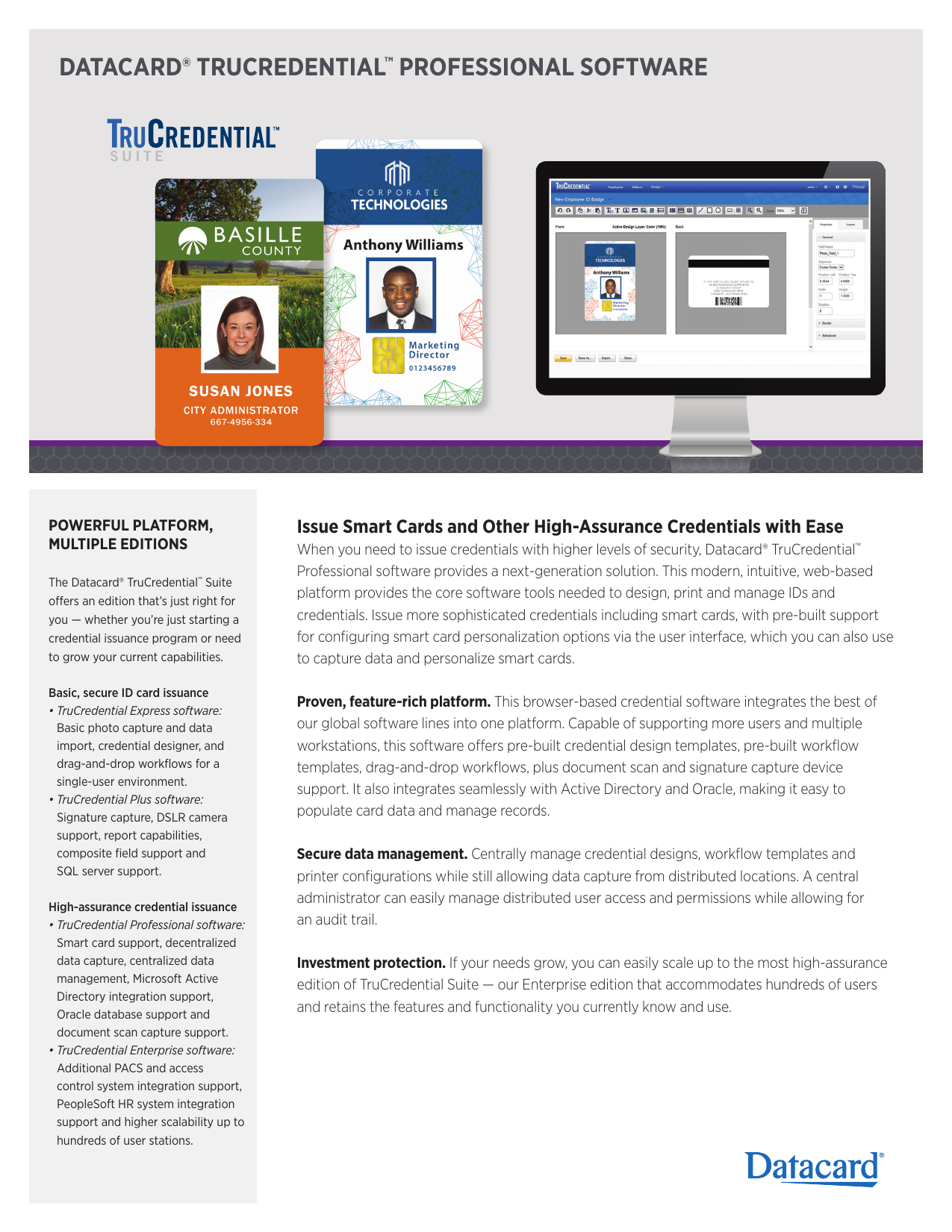 datacard trucredential