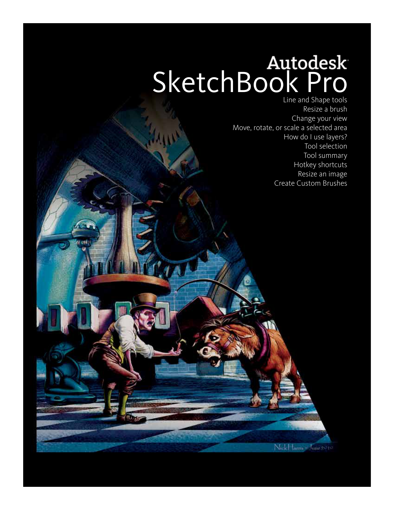 how to install brushes sketchbook pro 6