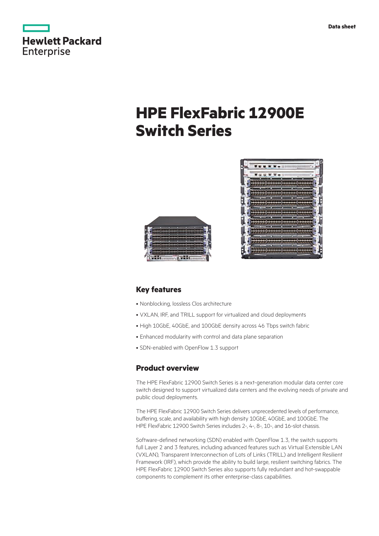 NEW HPE JL439A X130 10G SFP LC LR Data Center SFP Transceiver Module