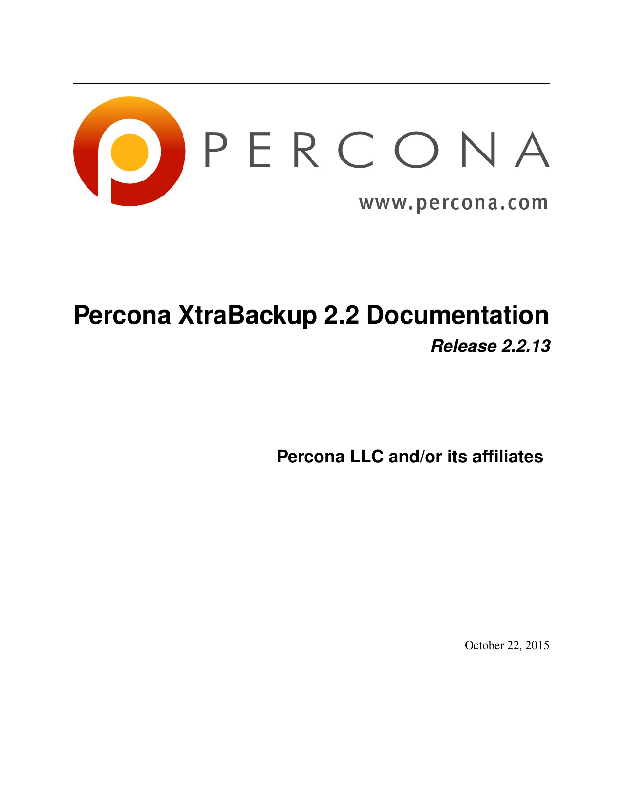 percona-xtrabackup-2-2-documentation-manualzz