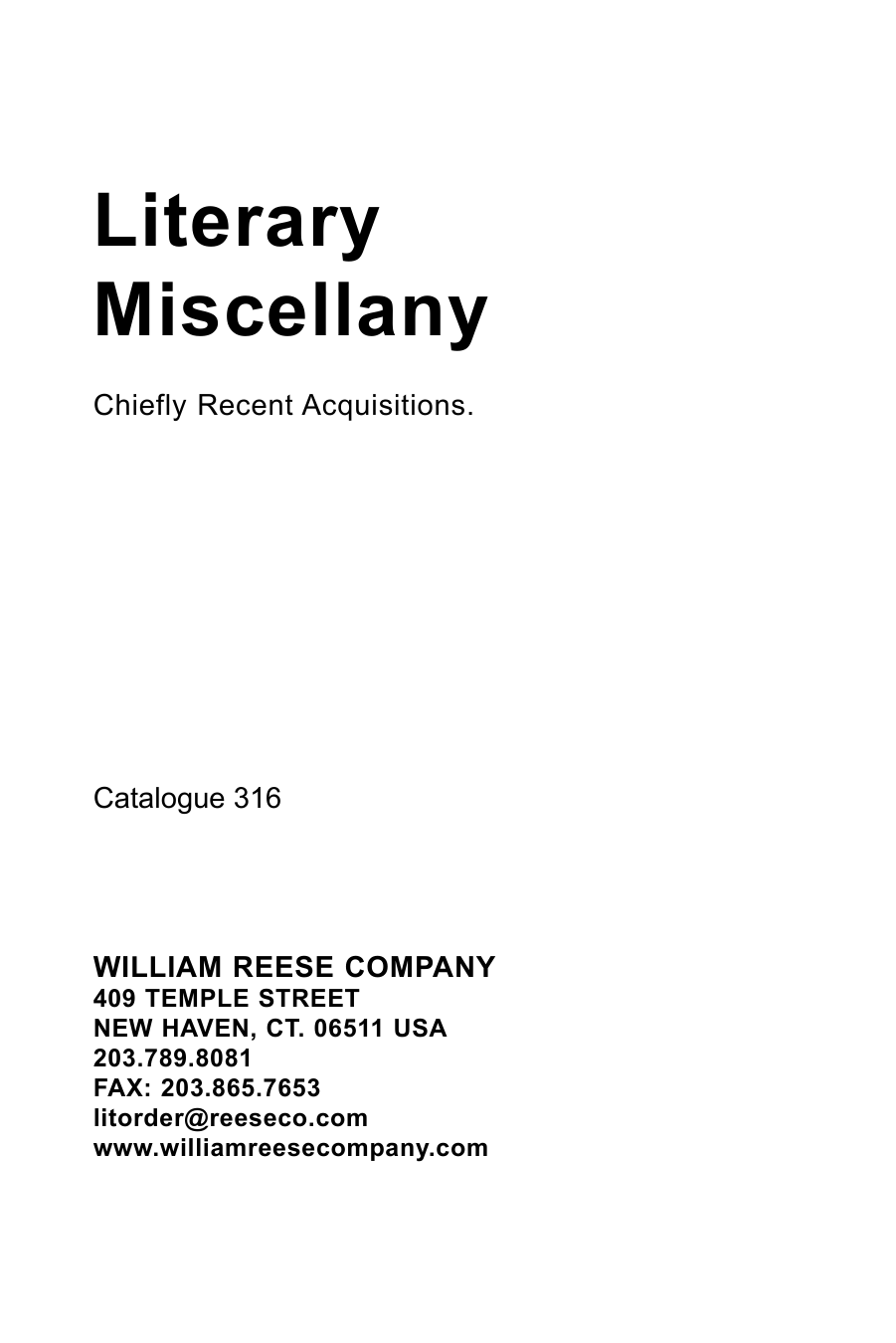 Pdf William Reese Company Manualzz