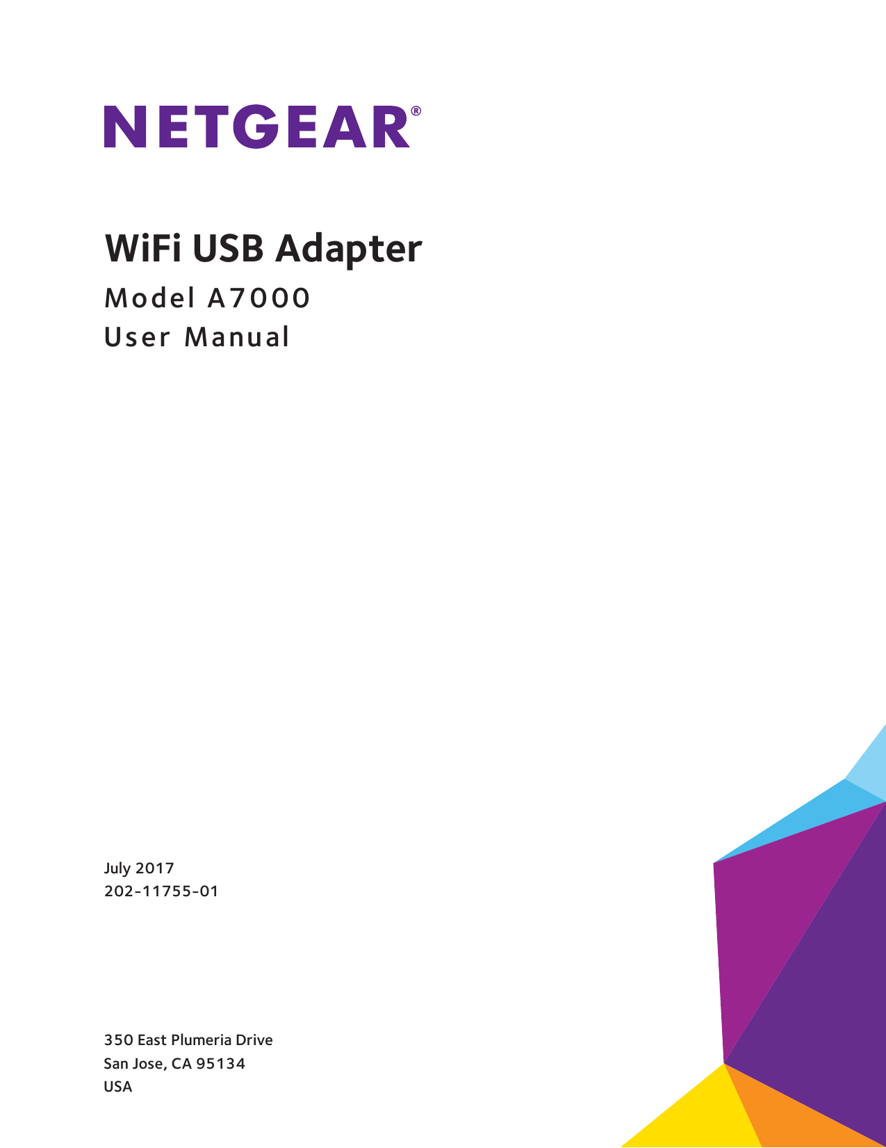 Netgear A700010000S USB Network Adapter User manual Manualzz