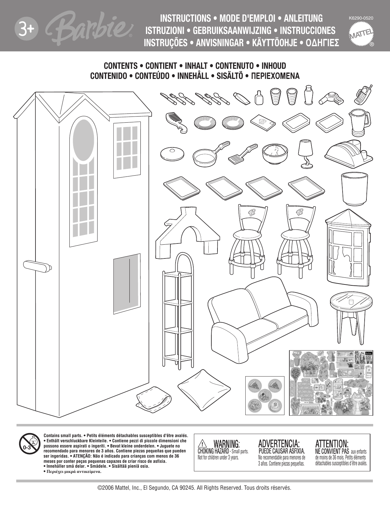 Instructivo de cheap casa de barbie