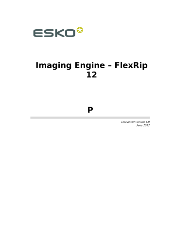 Imaging Engine – FlexRip 12 P - Support | Manualzz