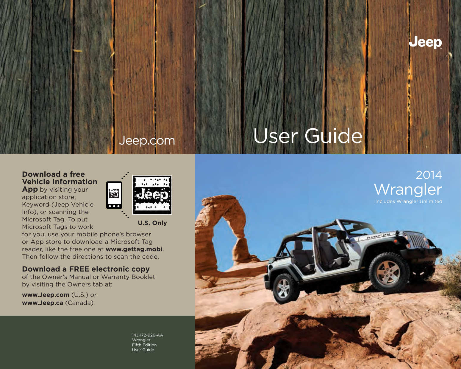 Jeep Wrangler 2014 Owner Manual Manualzz