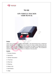 GPS vehicle tracker TK-103 User Manual