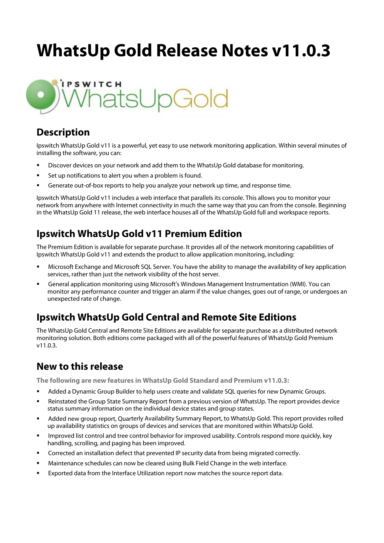 ipswitch whatsup gold clean up database