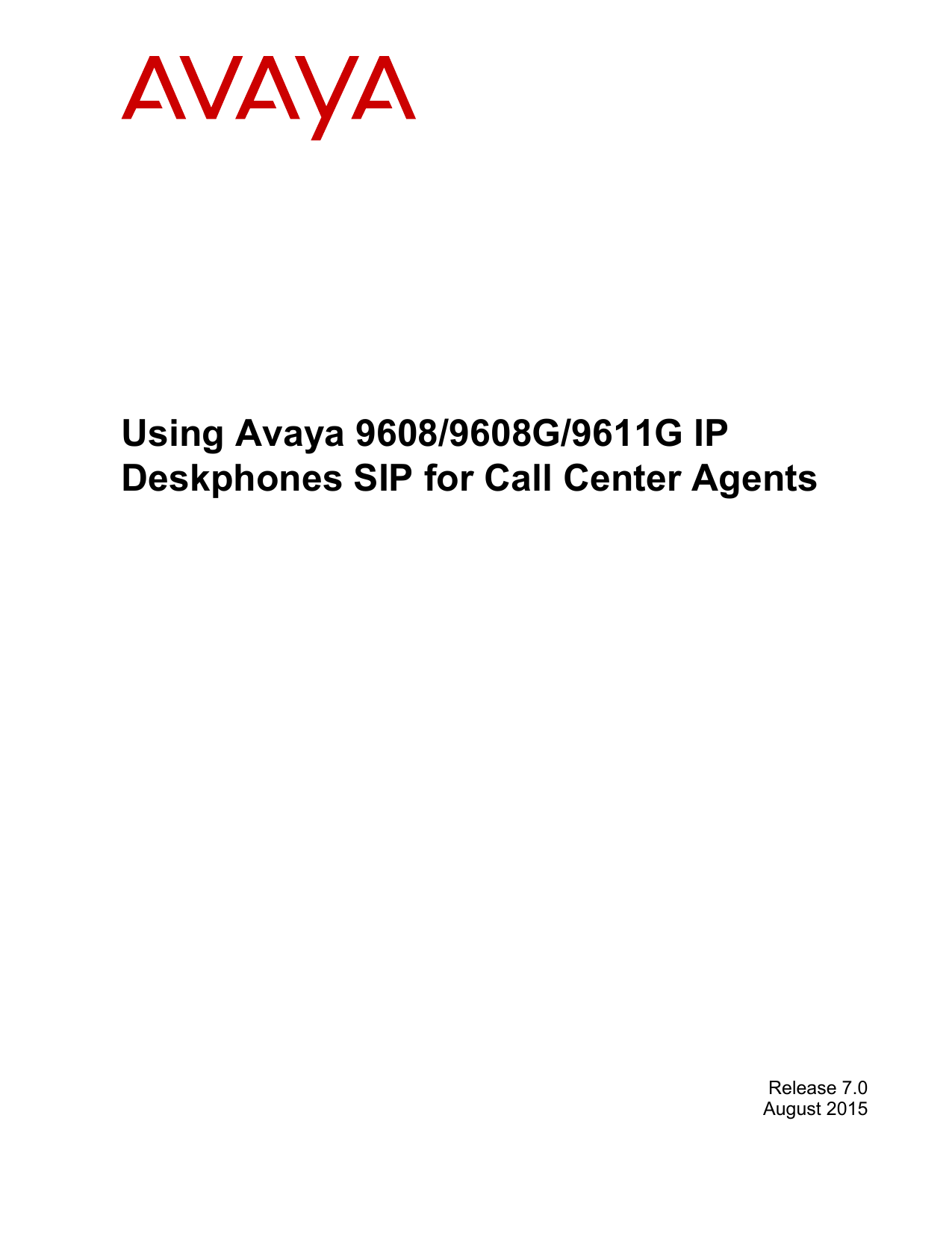 Using Avaya 9608/9608G/9611G IP Deskphones | Manualzz