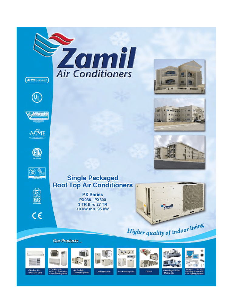 PX series.pmd Zamil Air Conditioners Manualzz