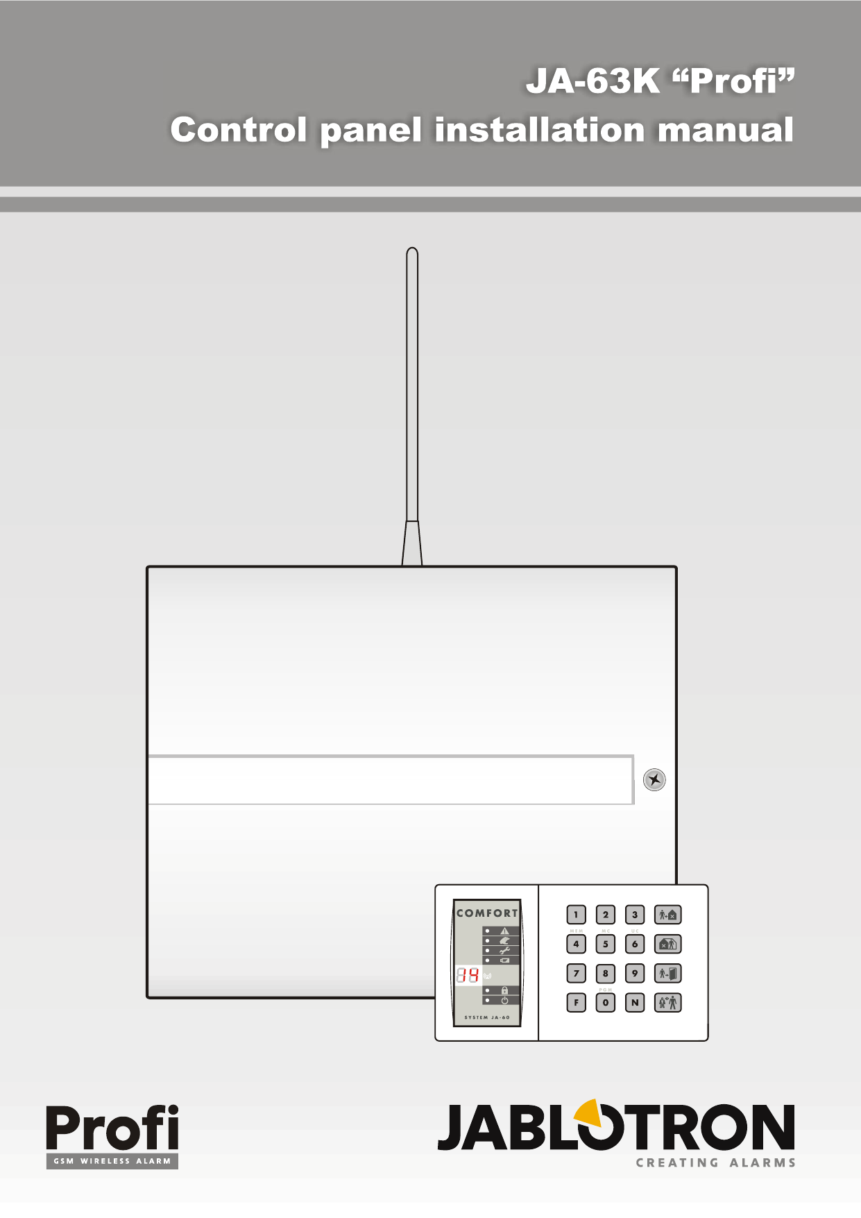 JA63K Control panel Manualzz