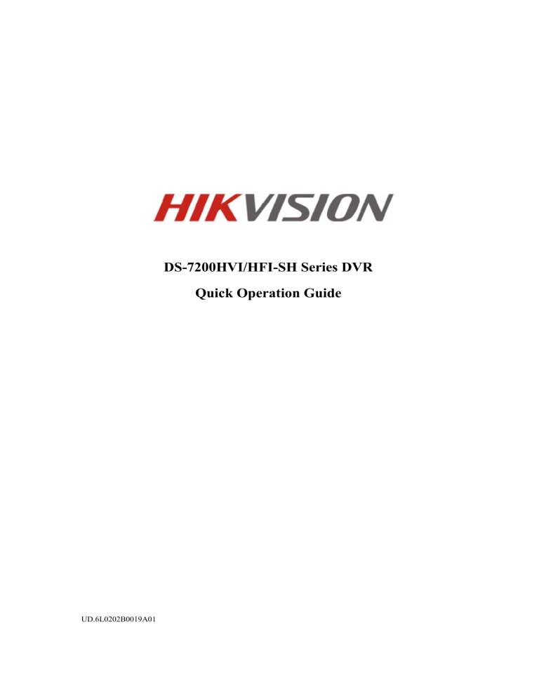 Hikvision Ds 70hvi Ds 7216hvi Sh Ds 7216hfi Sh Ds 74hvi Sh Ds 74hfi Sh Ds 70hfi Sh Series Ds 78hfi Sh User Manual Manualzz