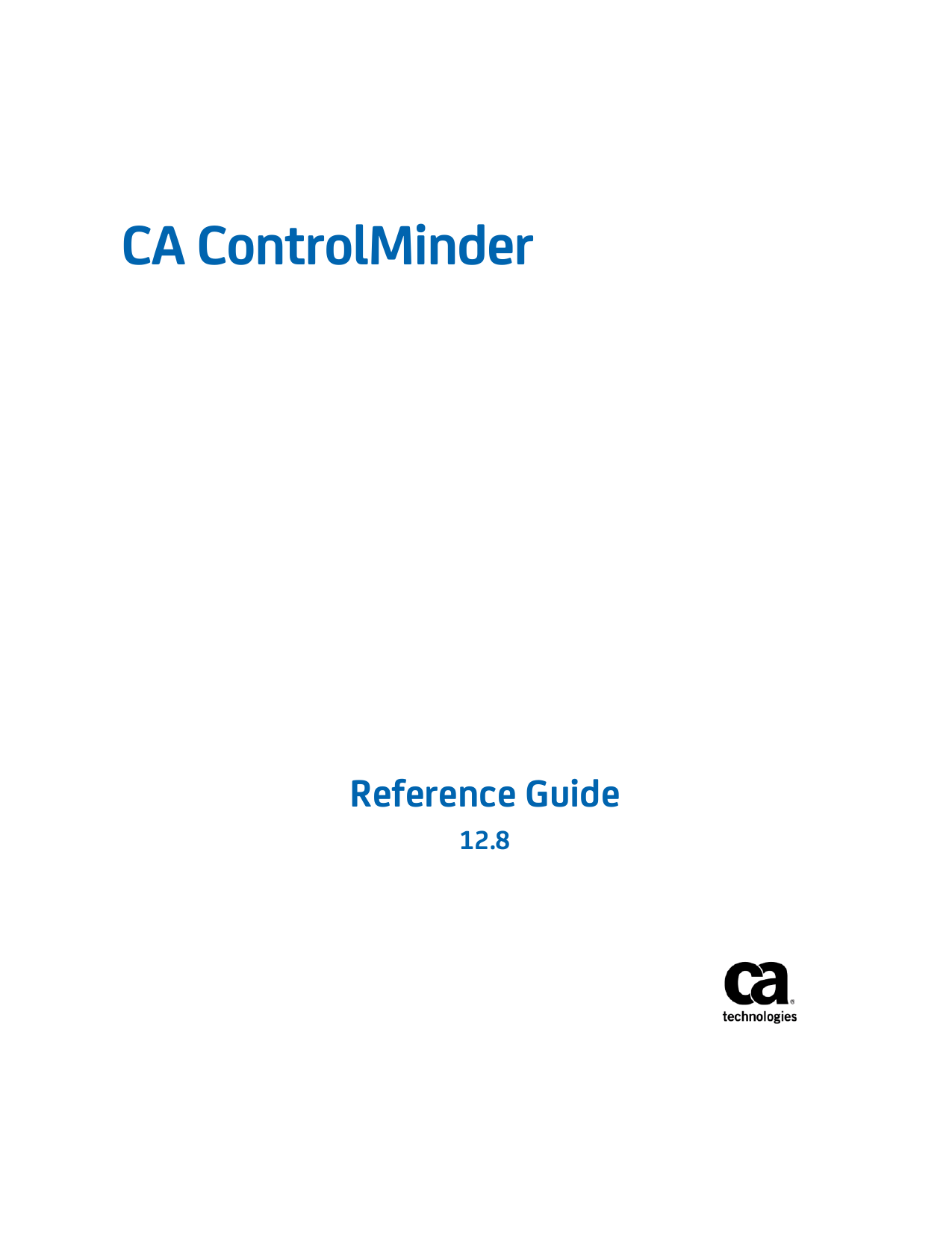 CA ControlMinder Reference Guide - CA Support | Manualzz